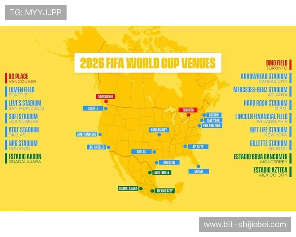 2026国际足联世界杯举办地点及各场馆最新信息全面解析